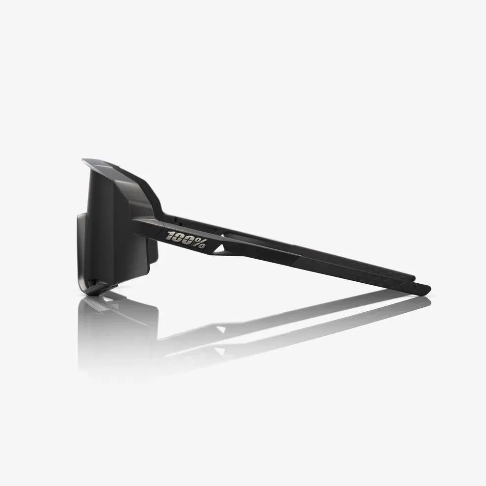 100 Percent Sunglasses - SLENDALE - Matte Black - Smoke Lens