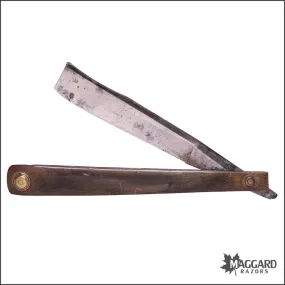 #1063 Vintage Straight Razor - BAR LOW  ca. 1780, 11/16