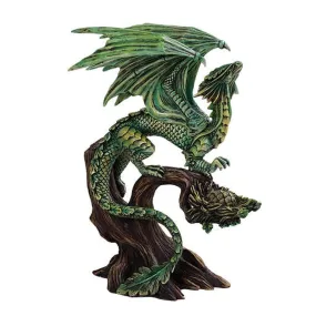 10" Anne Stokes Dragon Statue - Tree Dragon