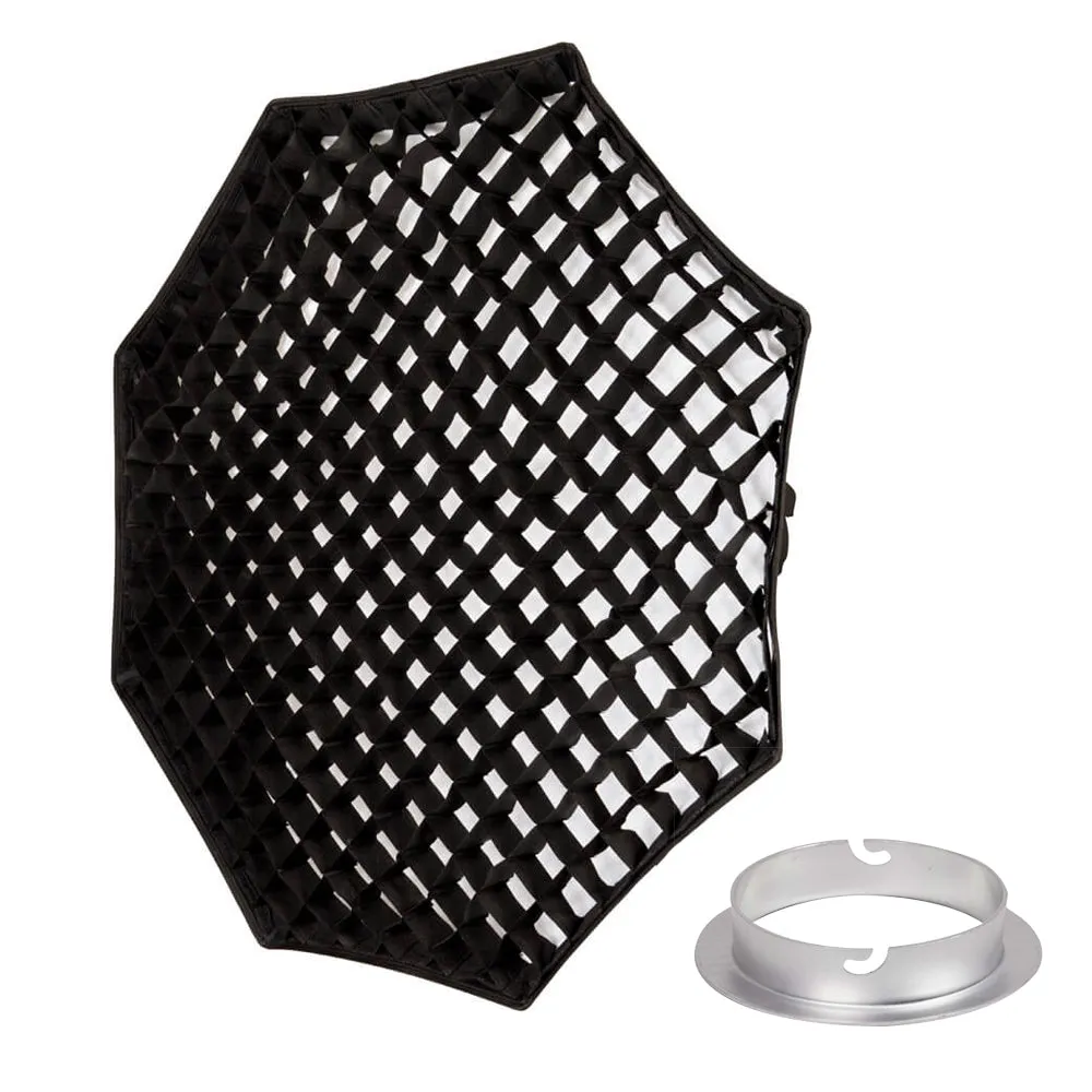 120cm (4') Standard Octagonal Softbox with 5cm Grid