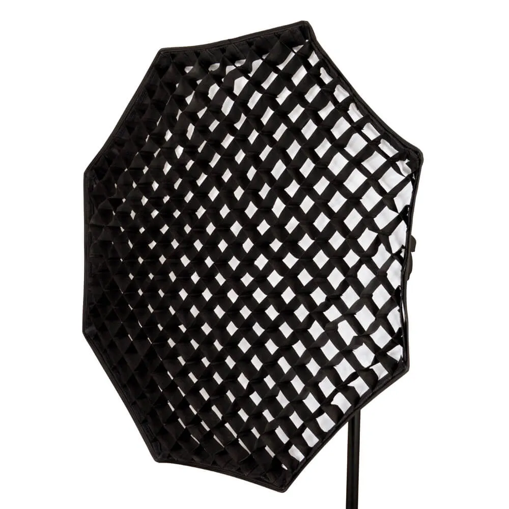 120cm (4') Standard Octagonal Softbox with 5cm Grid