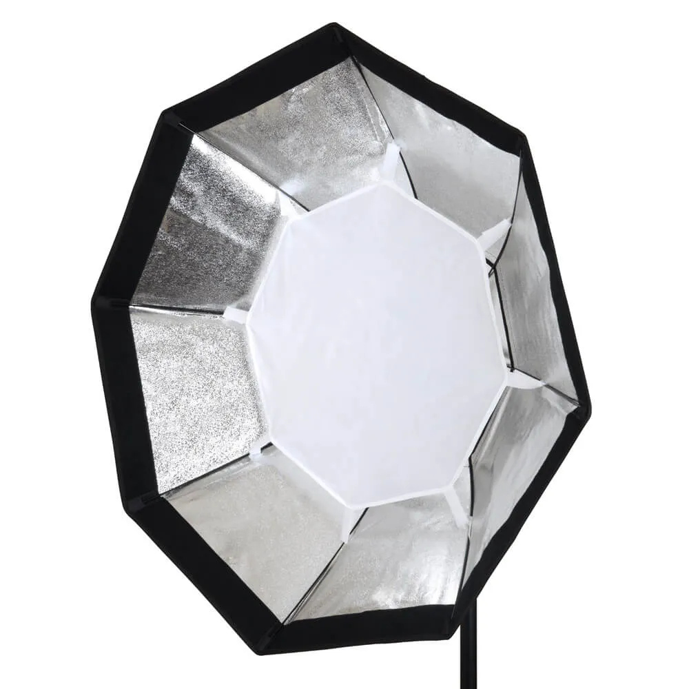 120cm (4') Standard Octagonal Softbox with 5cm Grid