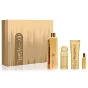 18 Sensual by Perry Ellis 100ml EDP 4 Piece Gift Set