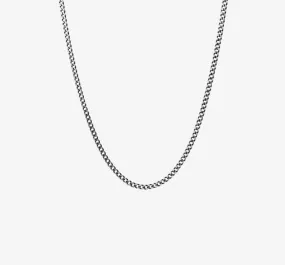 3mm Cuban Chain | Silver