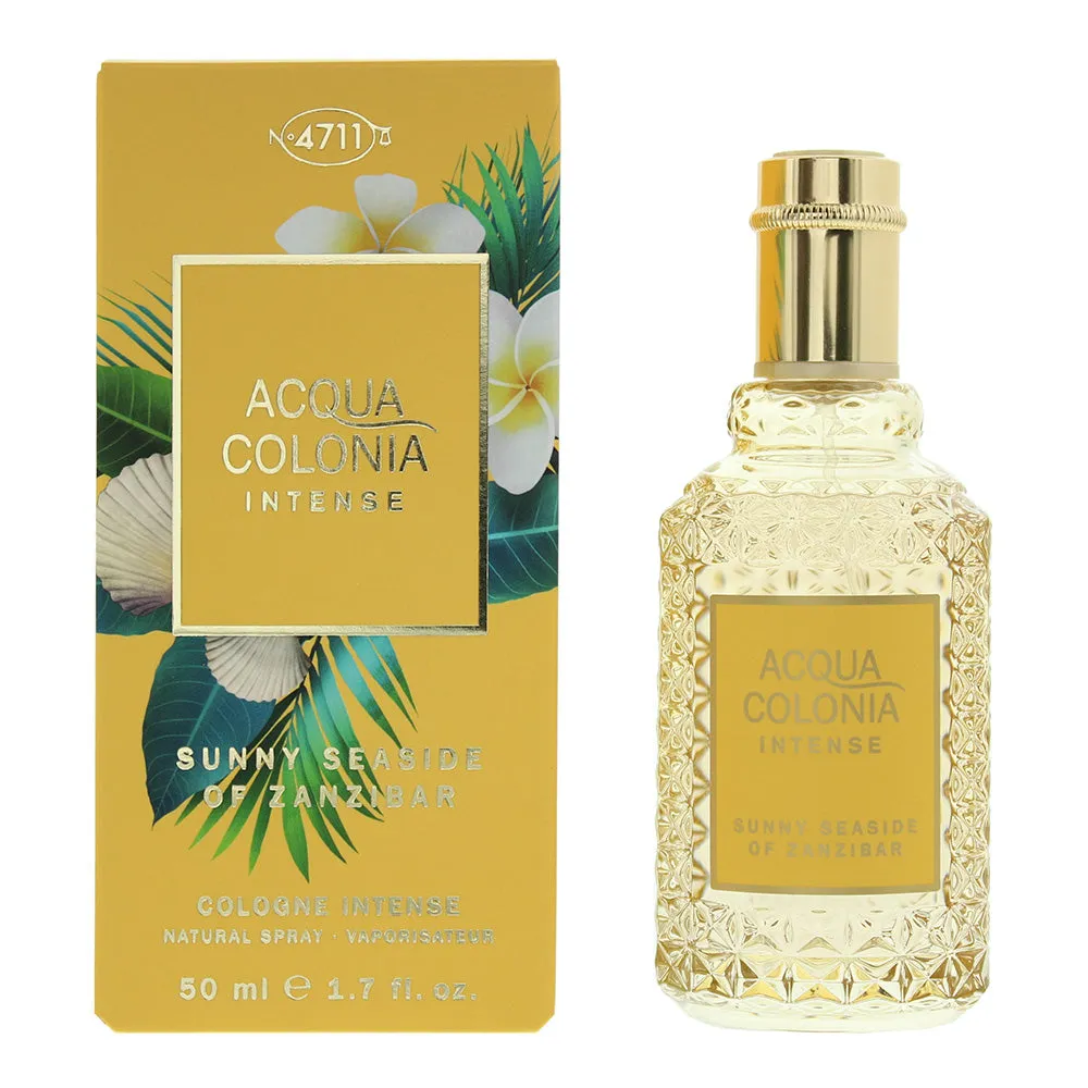 4711 Acqua Colonia Intense Sunny Seaside Of Zanzibar Eau De Cologne 50ml