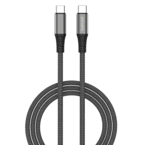 4smarts PremiumCord USB-C til USB-C 100W - 1.5m. - Sort