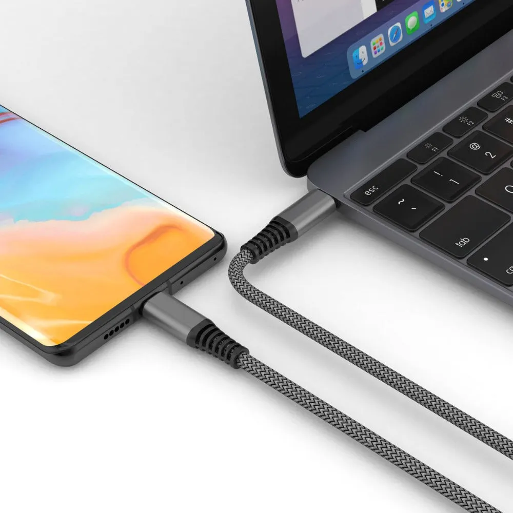 4smarts PremiumCord USB-C til USB-C 100W - 1.5m. - Sort