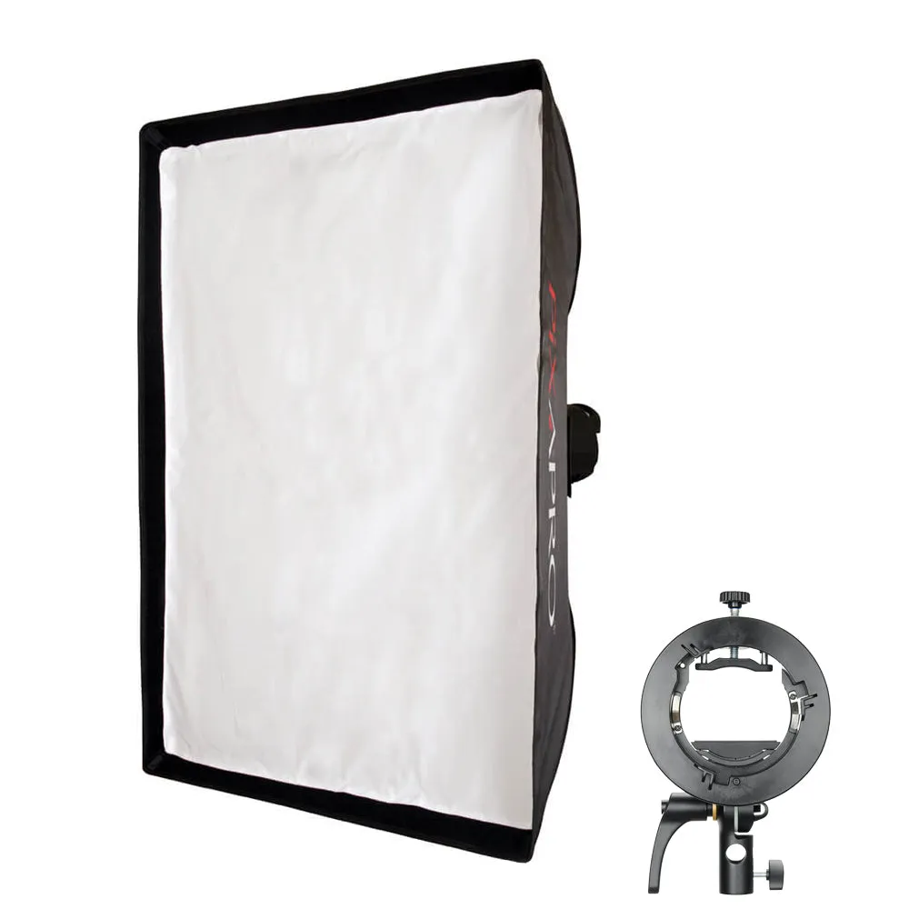 60x90cm Strong & Durable Rectangular Softbox (No Honeycomb Grid)