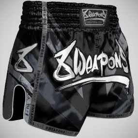 8 Weapons Shift Muay Thai Shorts Black