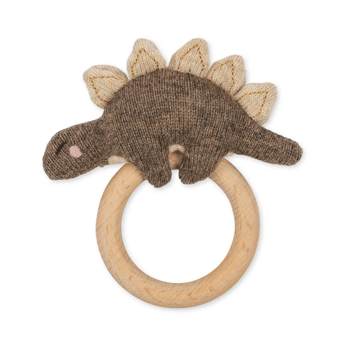 Activity Knit Ring Dino by Konges Sløjd