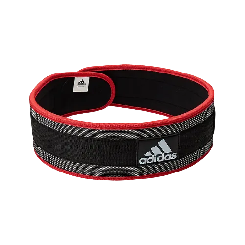 Adidas Accessories Nylon Weightlifting Fitness Belt Black/Red