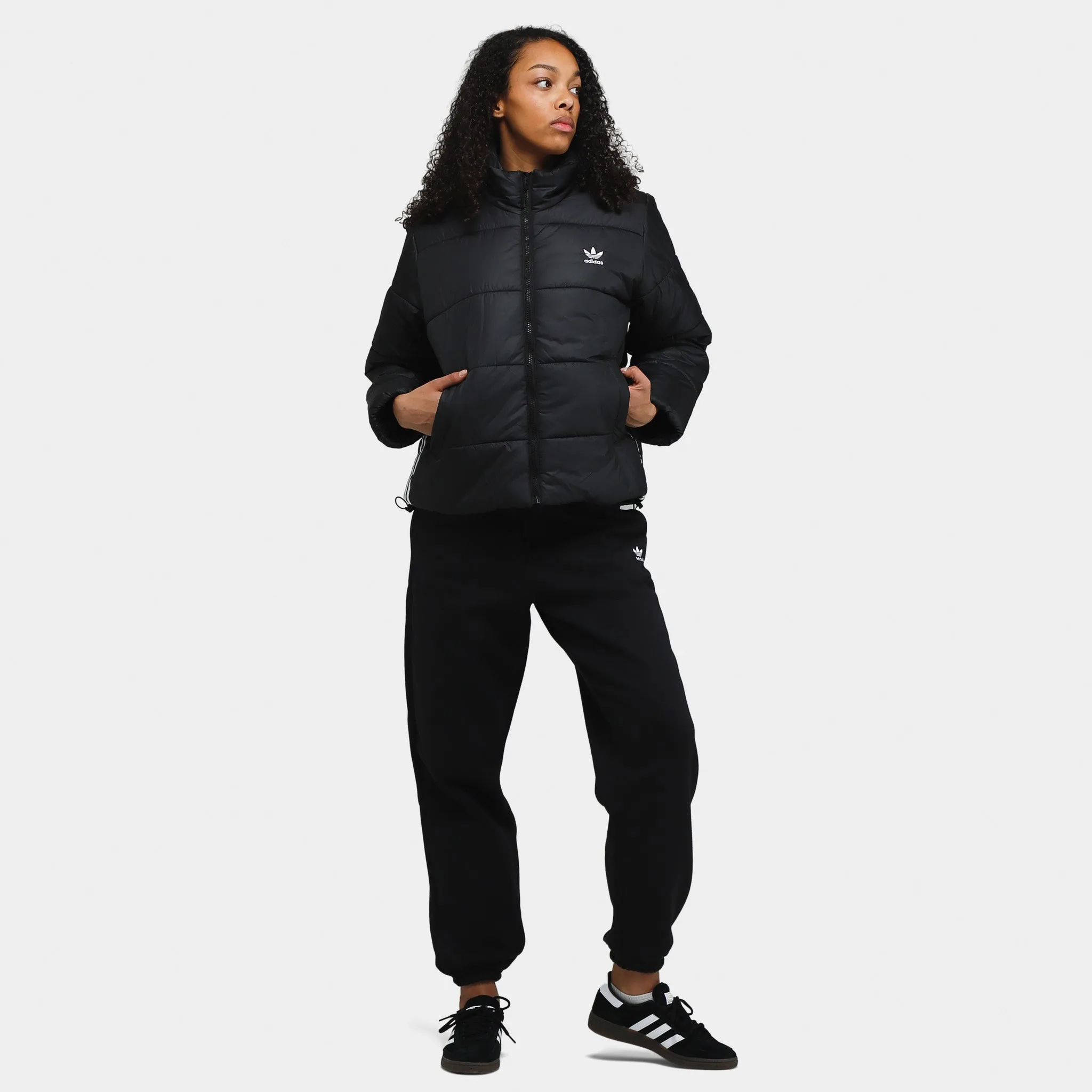 adidas Originals Women's Adicolor Puffer Jacket / Black