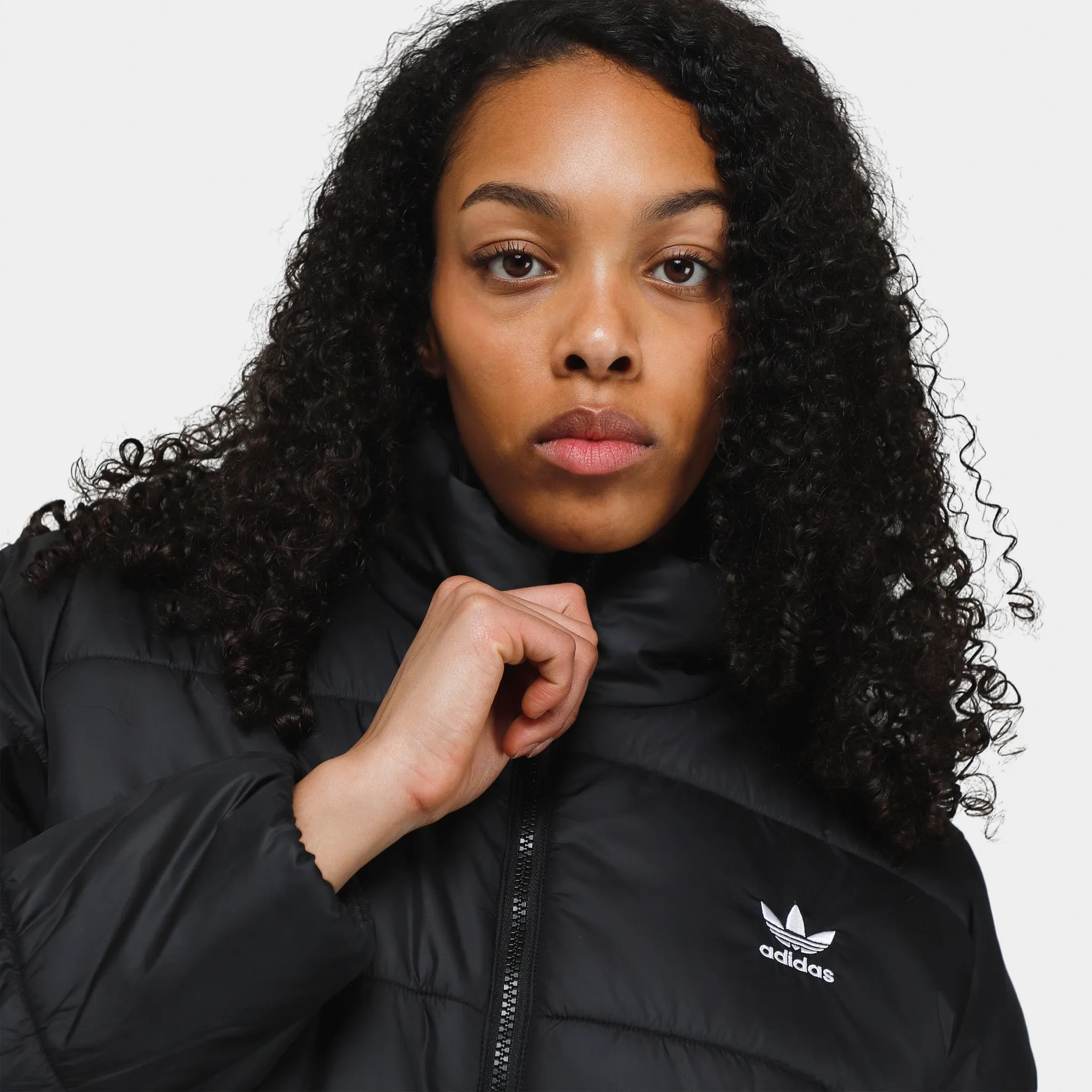 adidas Originals Women's Adicolor Puffer Jacket / Black