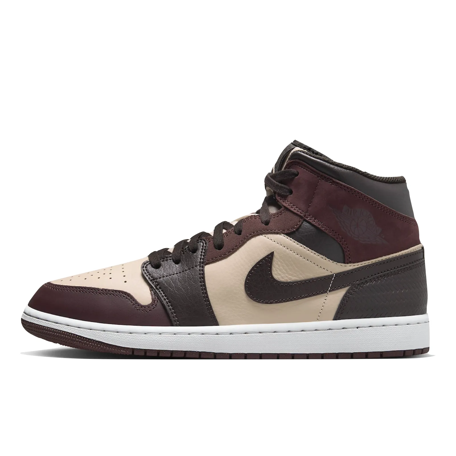 AIR JORDAN 1 MID SE - VELVET BROWN/EARTH-SANDDRIFT