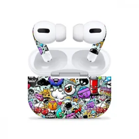 Airpods Pro Fun Abstract Skin