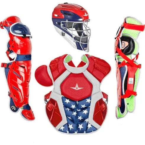 All-Star Adult System 7 Axis Baseball Catcher’s Set: CKCCPRO1X