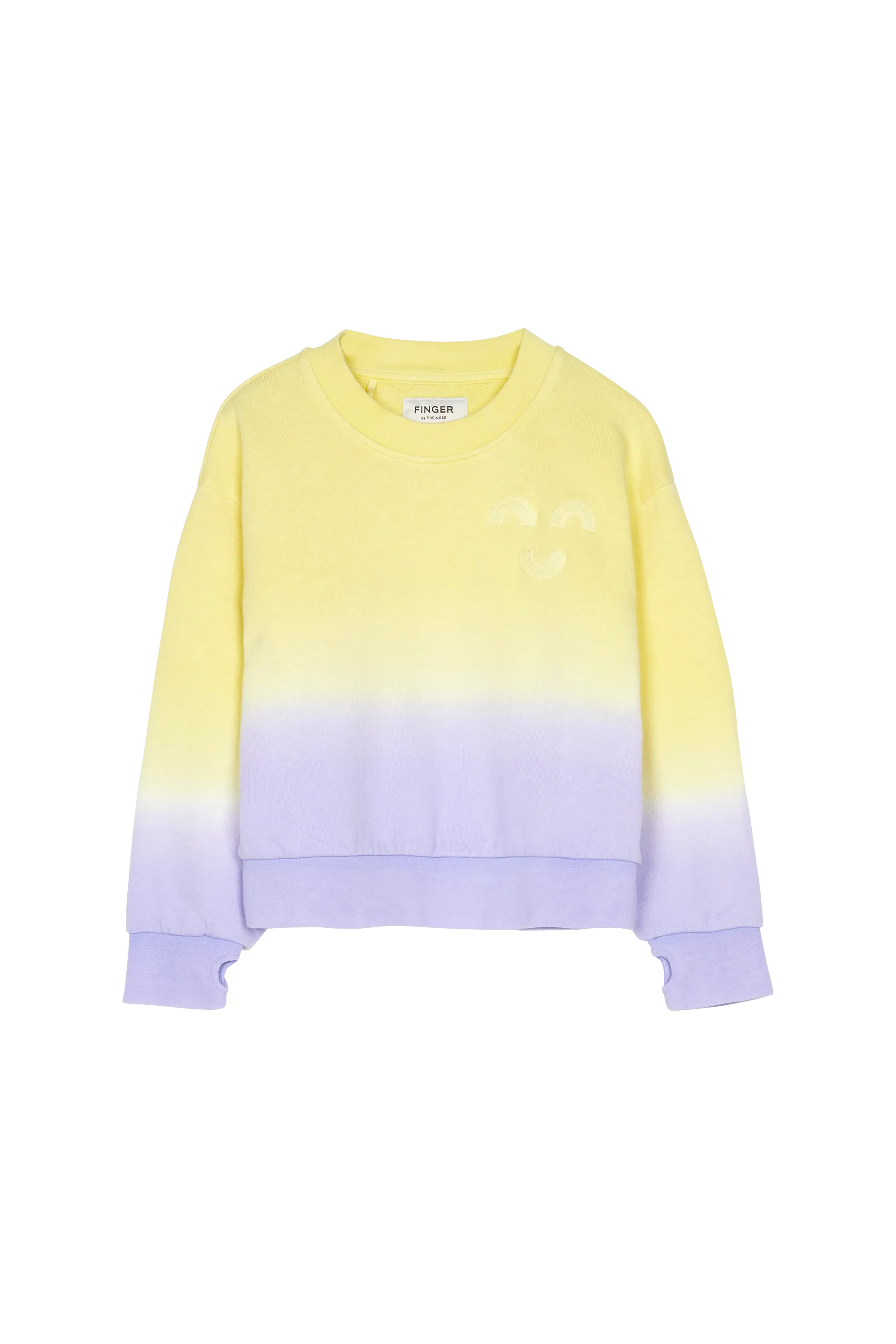 ALMA Lila Dip Dye - Crew Neck Sweatshirt