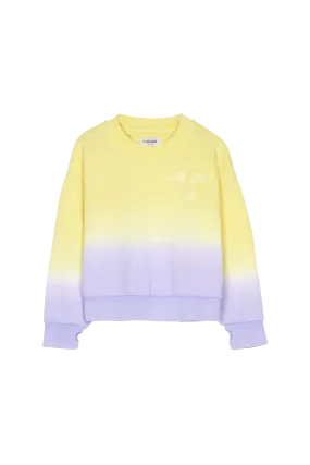 ALMA Lila Dip Dye - Crew Neck Sweatshirt