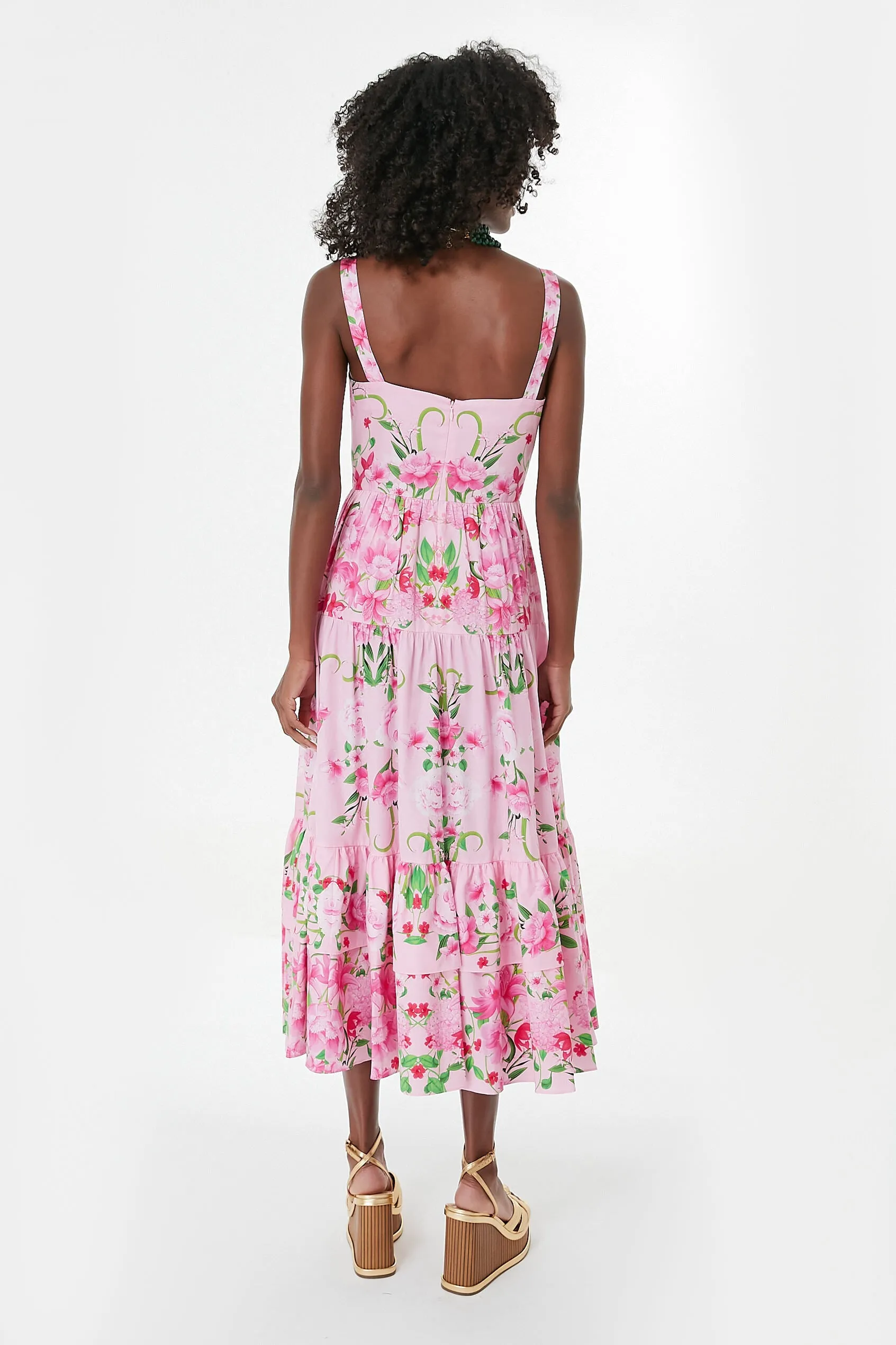 Antheia Pink Daniela Cotton Dress