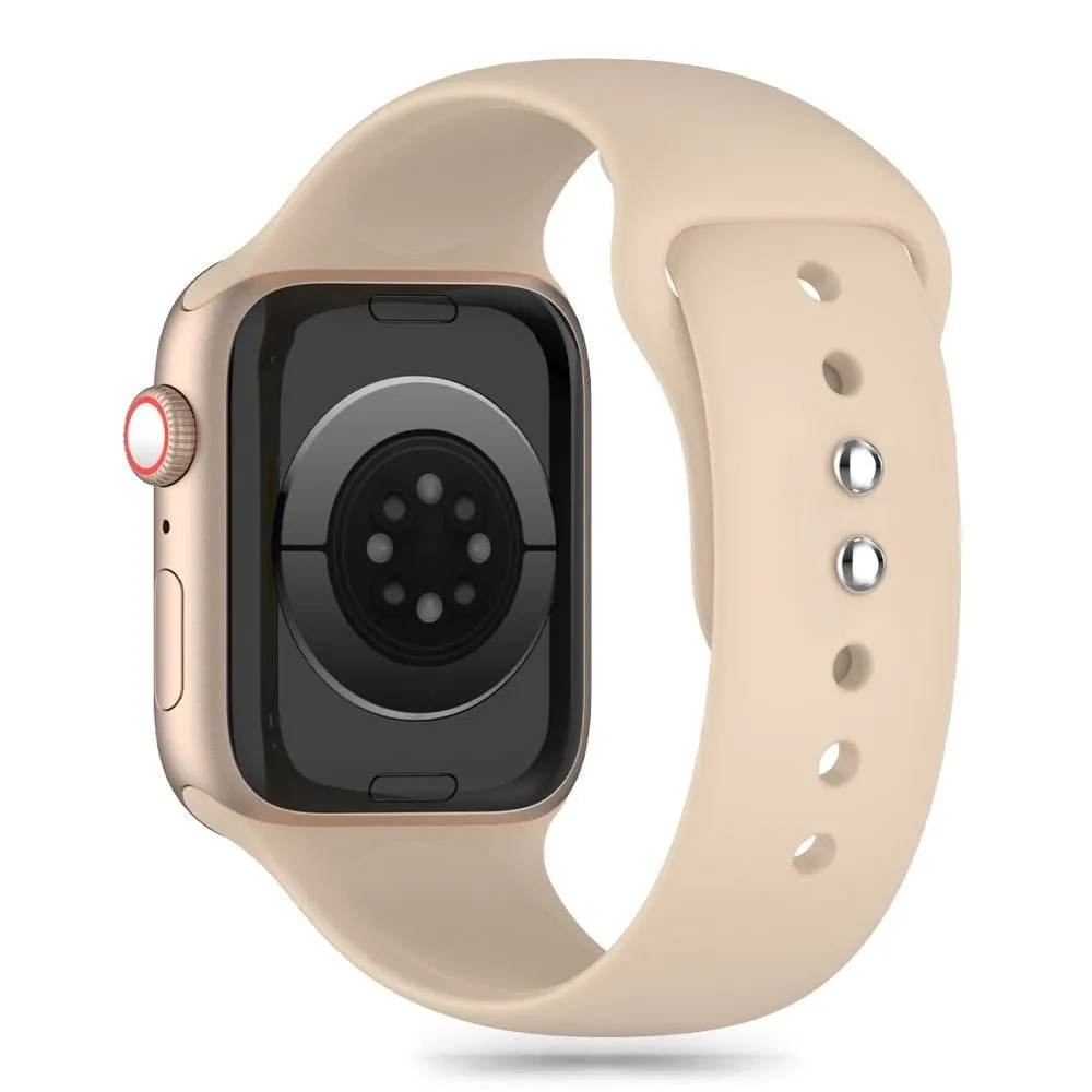 Apple Watch (38/40/SE/41mm) Tech-Protect Silikone Urrem - Walnut