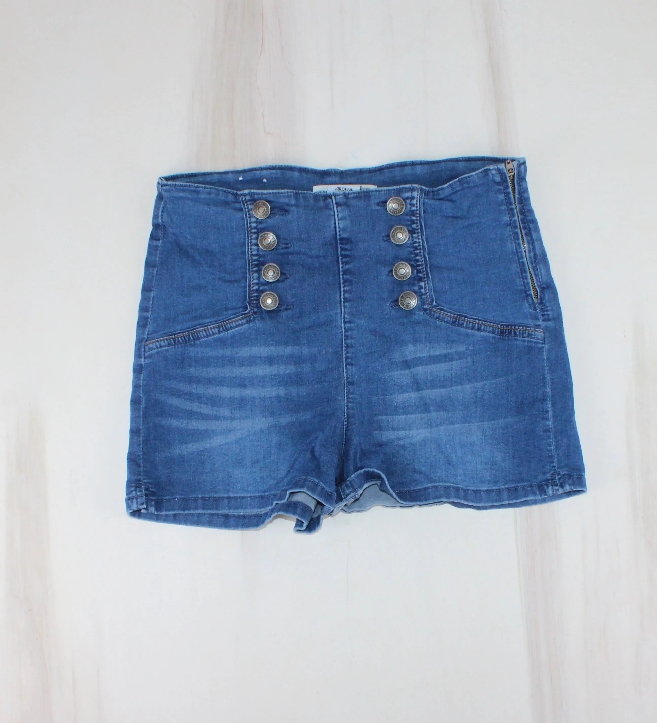 ARDENES DENIM SHORTIES LADIES SIZE 11 EUC