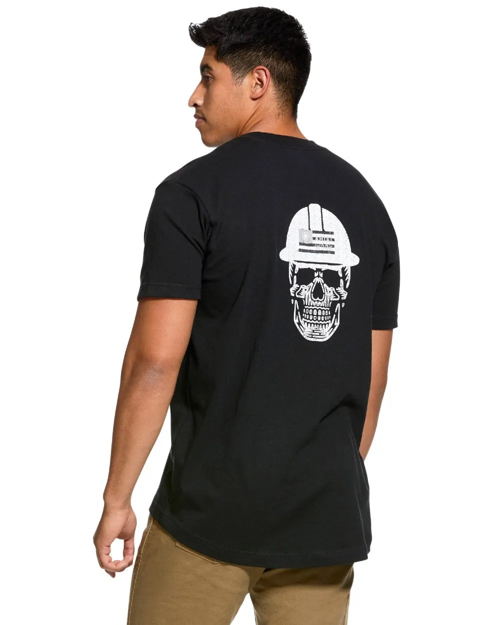 Ariat Mens Rebar Cotton Strong Roughneck Graphic T-Shirt