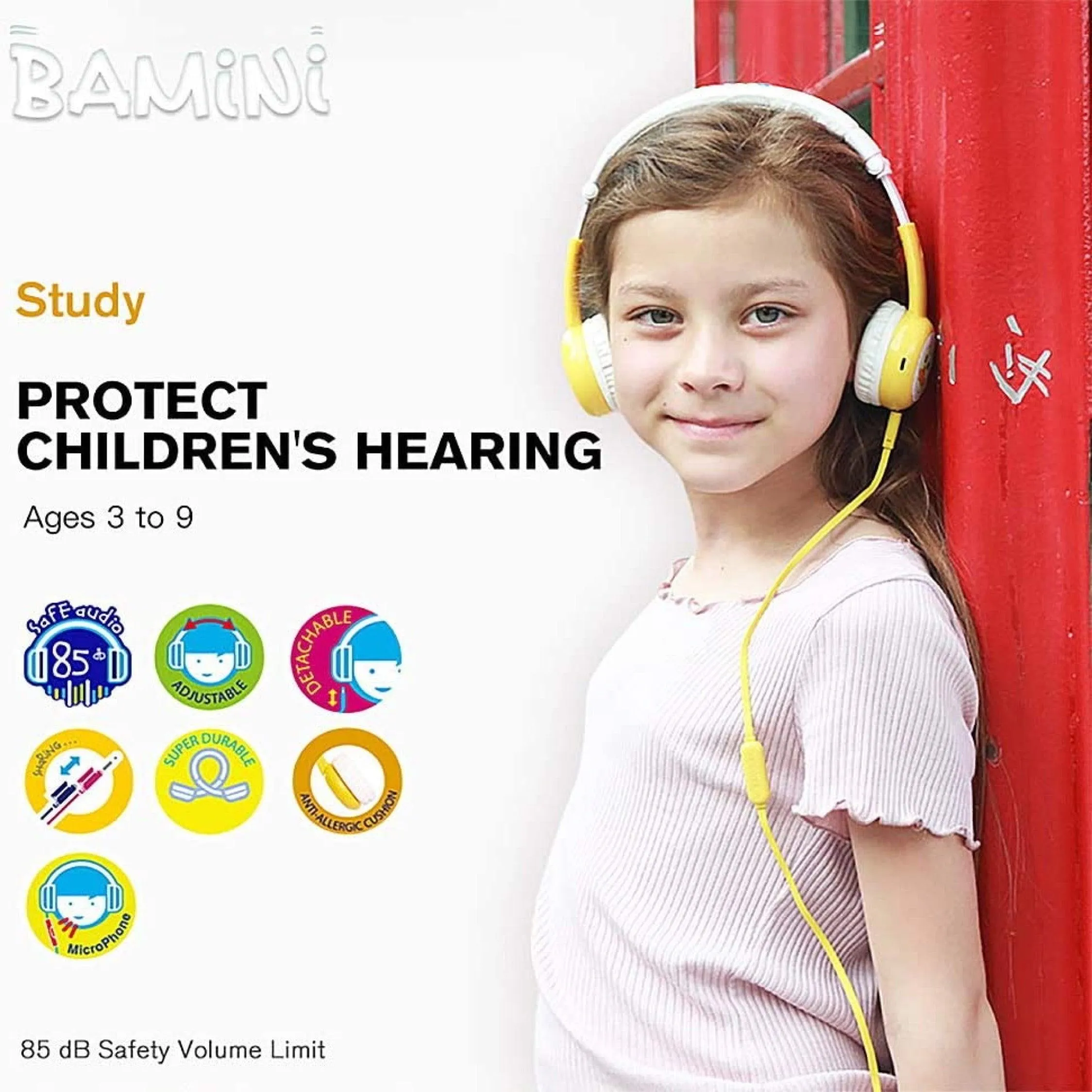 Bamini Study Wired Headphone