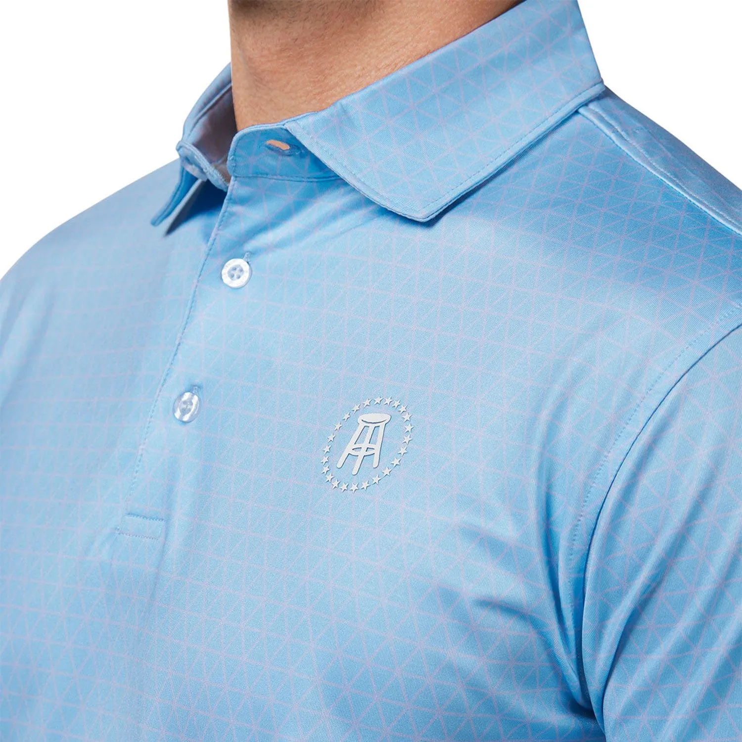 Barstool Sports Geometric Printed Polo