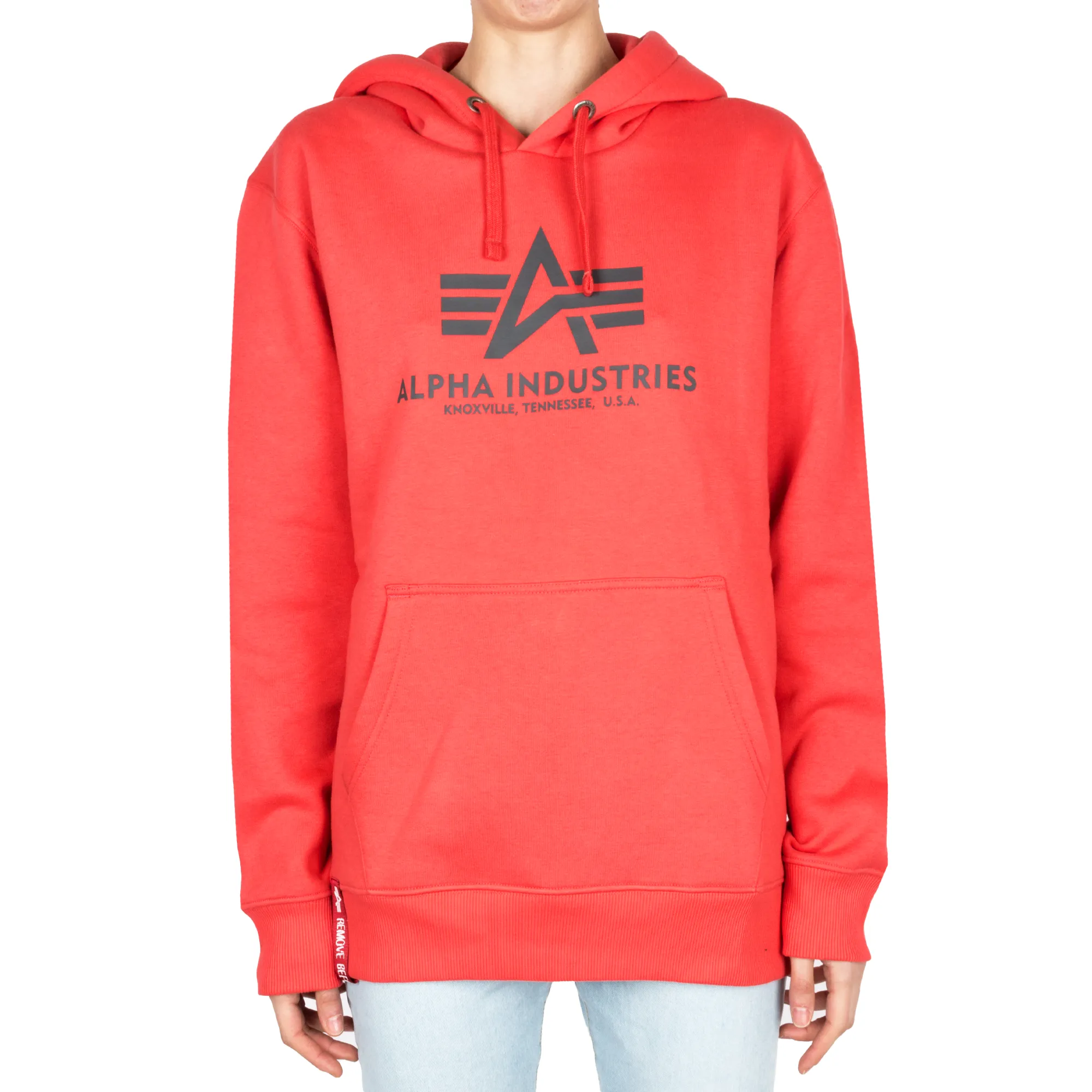 Basic Hoody - Tadiant Red