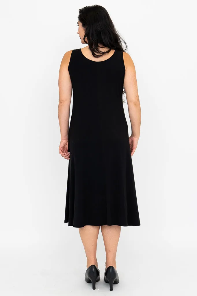 Becca Dress, Black, Bamboo