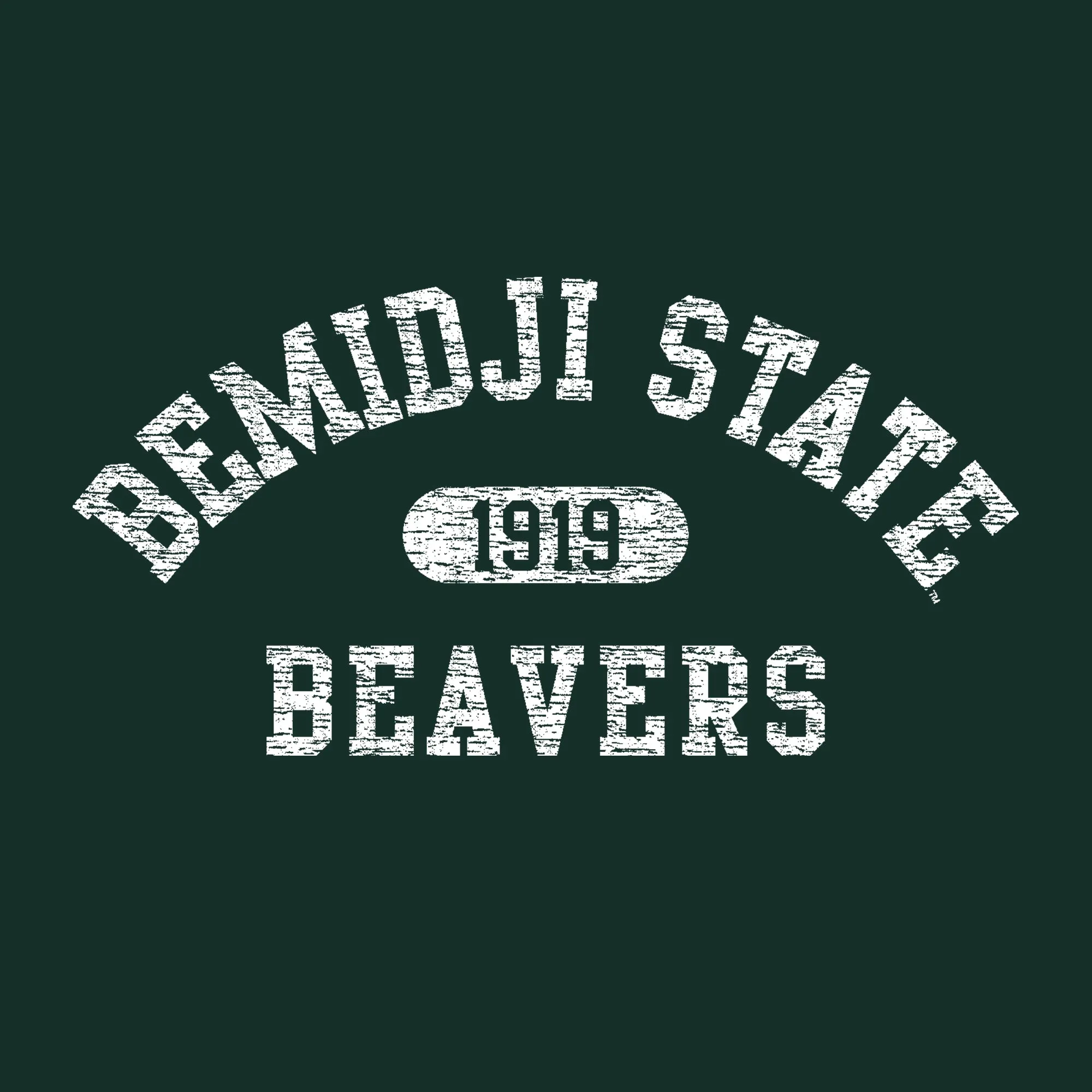 Bemidji State Beavers Athletic Arch Hoodie - Forest