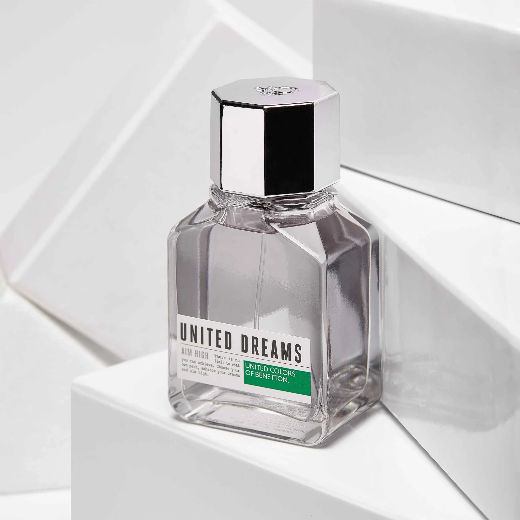 Benetton United Dreams Aim High Eau De Toilette Spray For Men 100ml