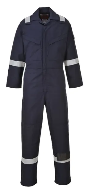 Bizflame Flame Retardant Anti static Hi Viz Boiler Suit/Coverall FRAS- FR50