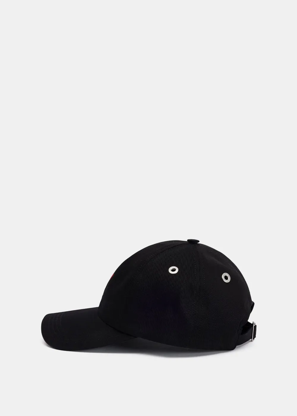 Black Ami de Coeur Cotton Cap