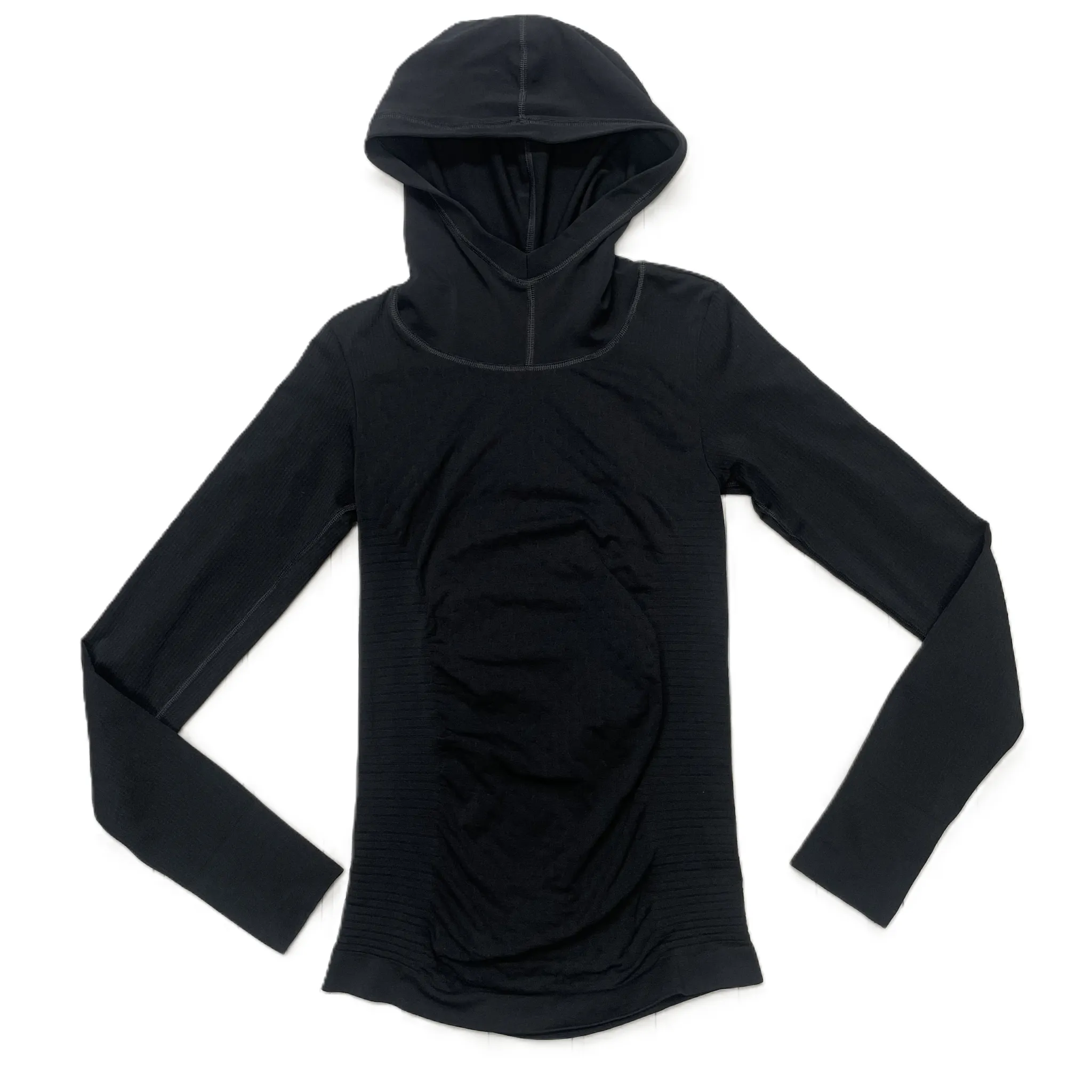 Black Athletic Sweatshirt Hoodie By Athleta, Size: S