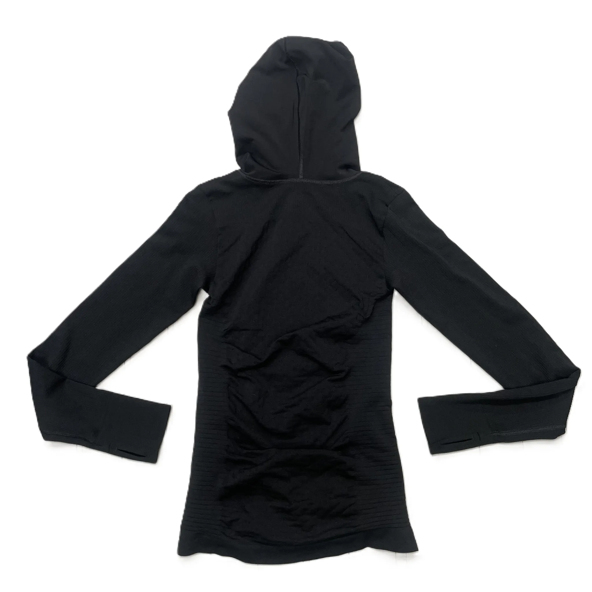 Black Athletic Sweatshirt Hoodie By Athleta, Size: S