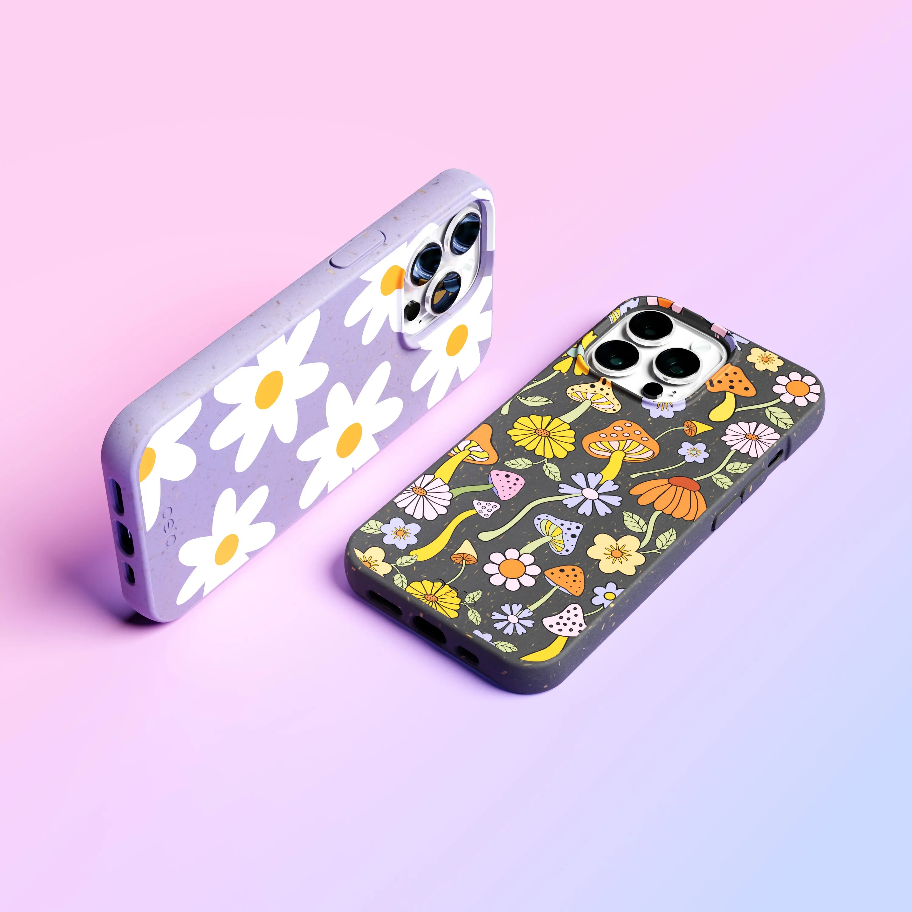 Black Midnight Shrooms Google Pixel 7 Pro Case