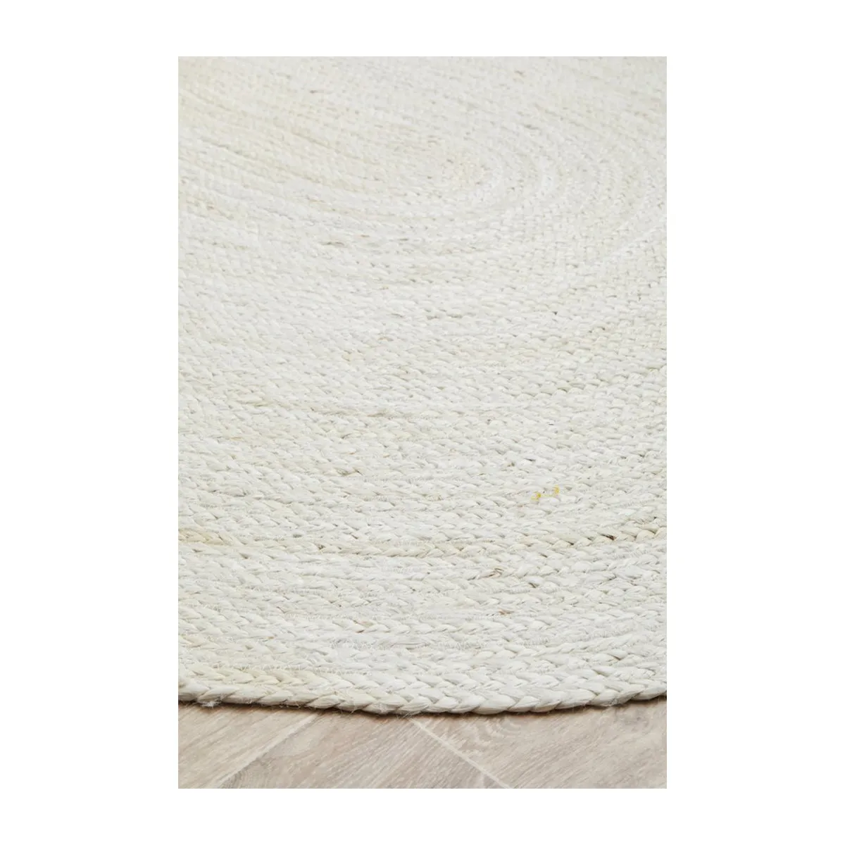 Bondi Oval Rug (White)