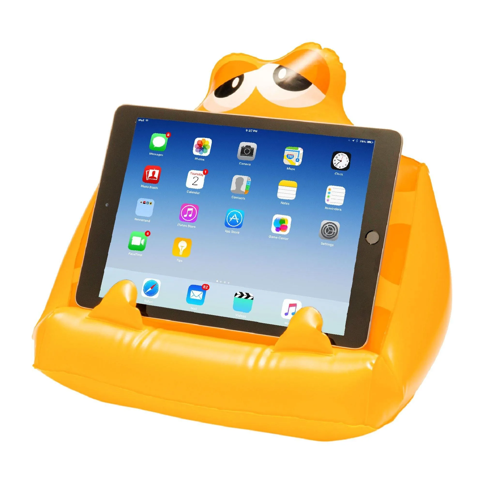 Bookmonster Air Inflatable iPad, Tablet Stand and Book Holder (Sammy the Smiler)