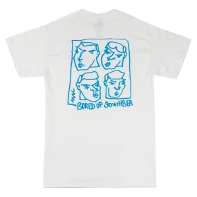 Bored of Southsea Alv T Shirt - White