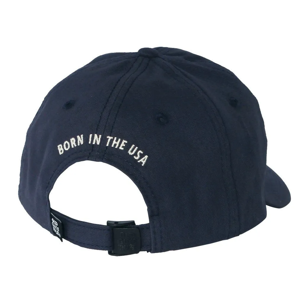 Born in the USA Baseball Cap (Navy)