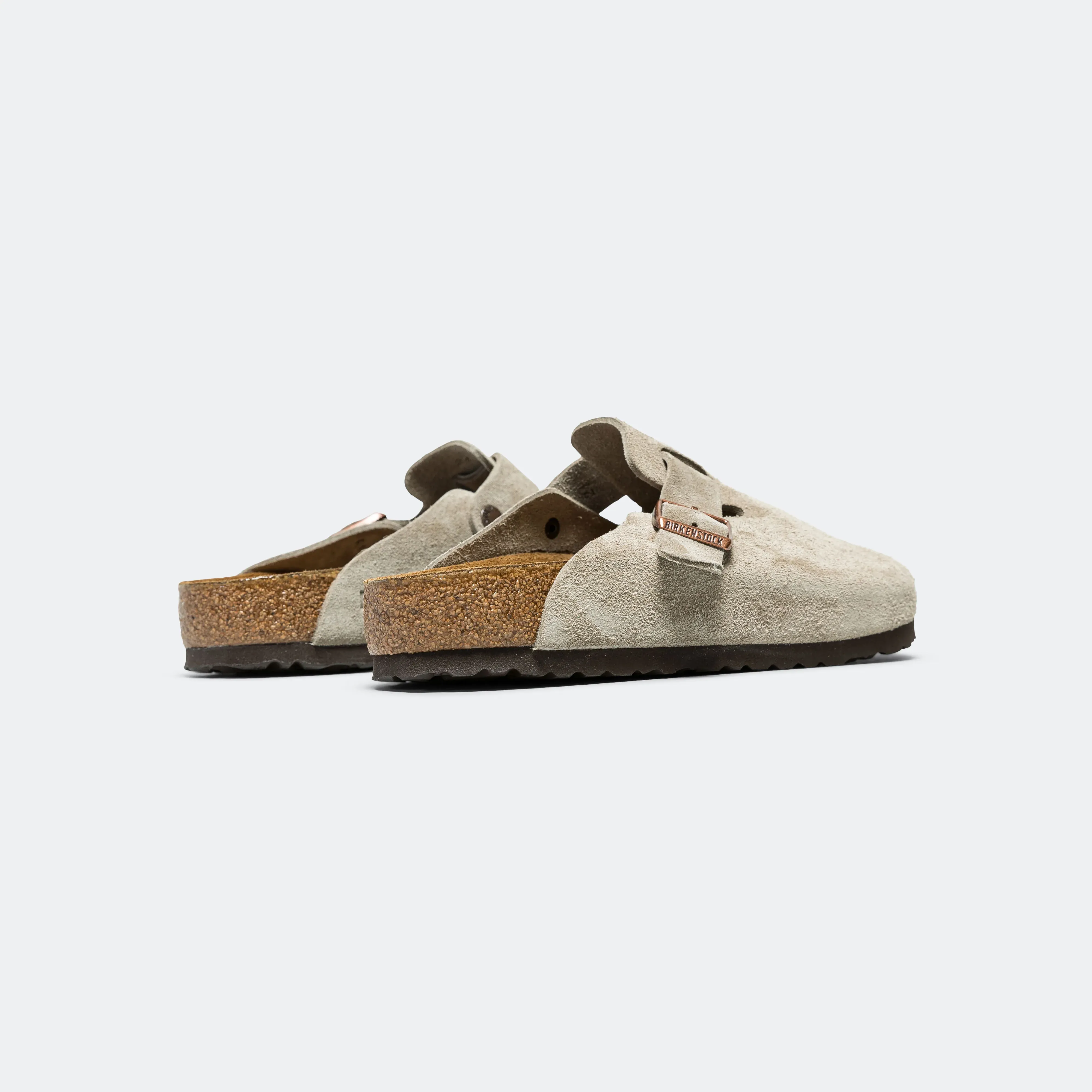 Boston SFB - Taupe Suede Leather