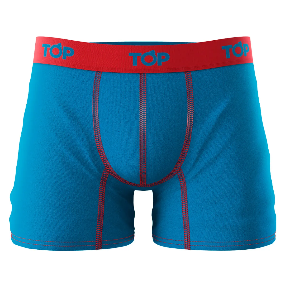 Boxer Medio Algodón Color Pack 4 PKC4