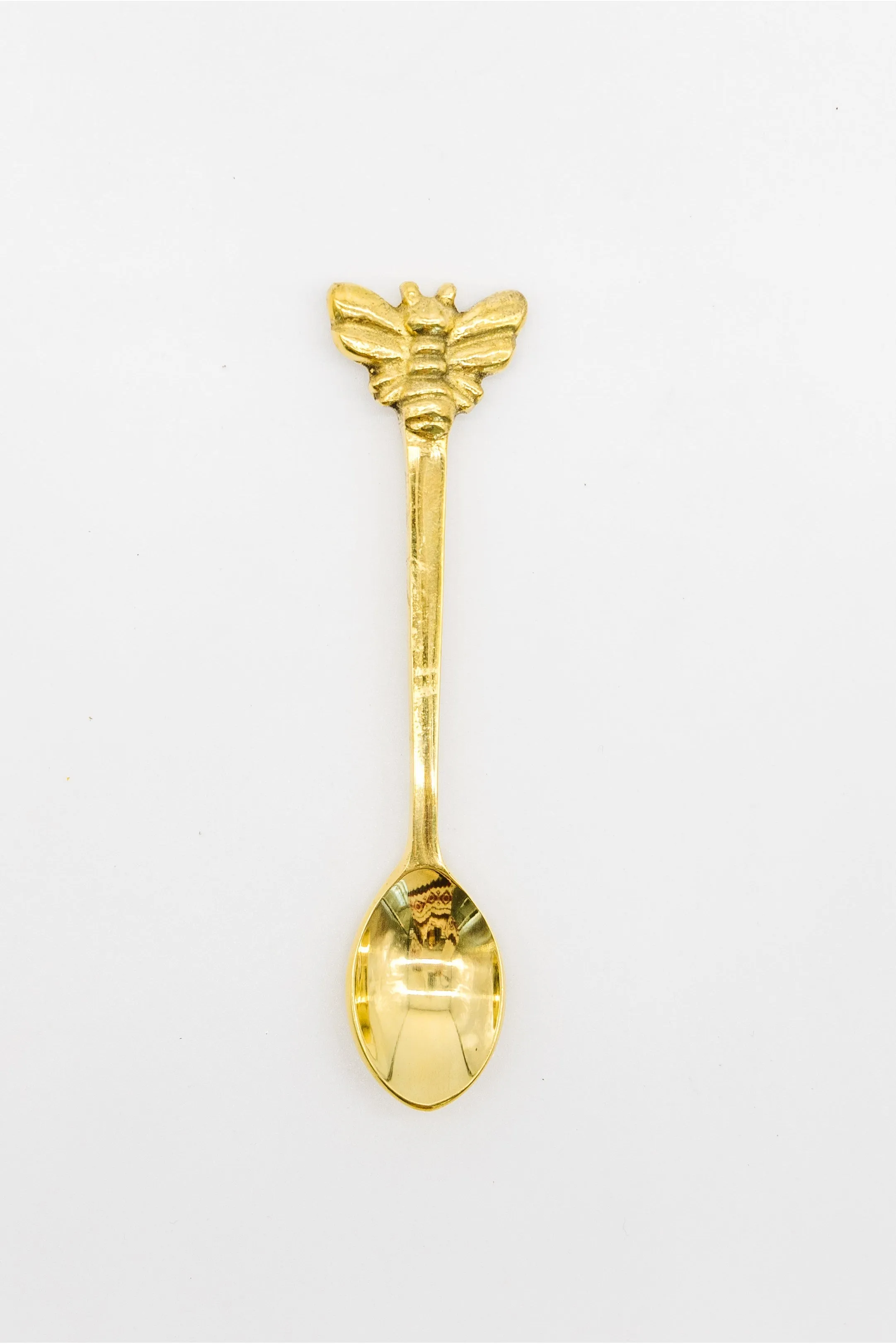 Brass Bee Spoons