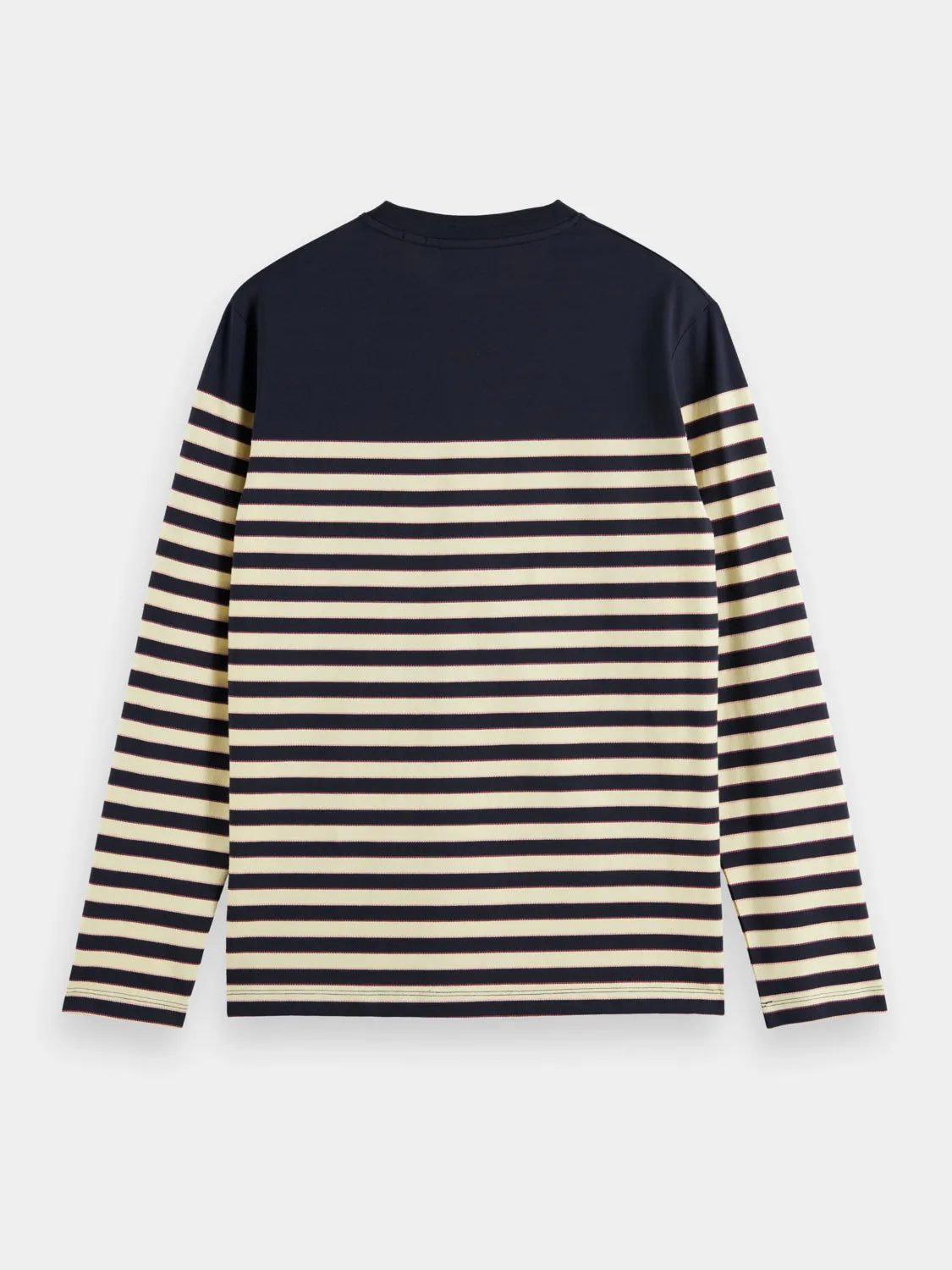 Breton striped long sleeved t-shirt