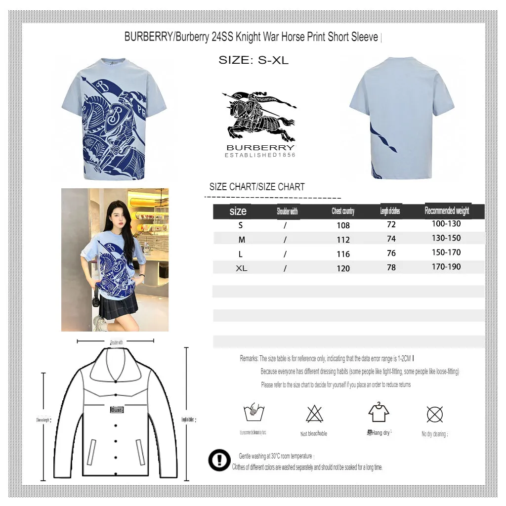 Burberry Knight Graphic T-Shirt