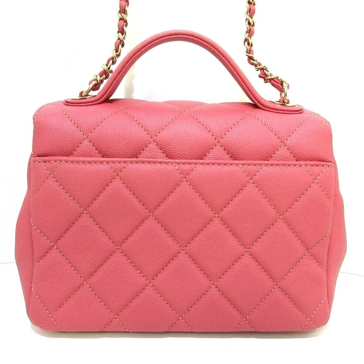 Business Affinity Small Flap Pink GHW