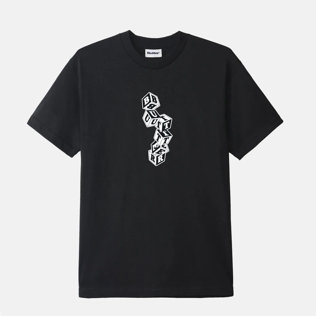 Butter Goods - Cubes T-Shirt - Black