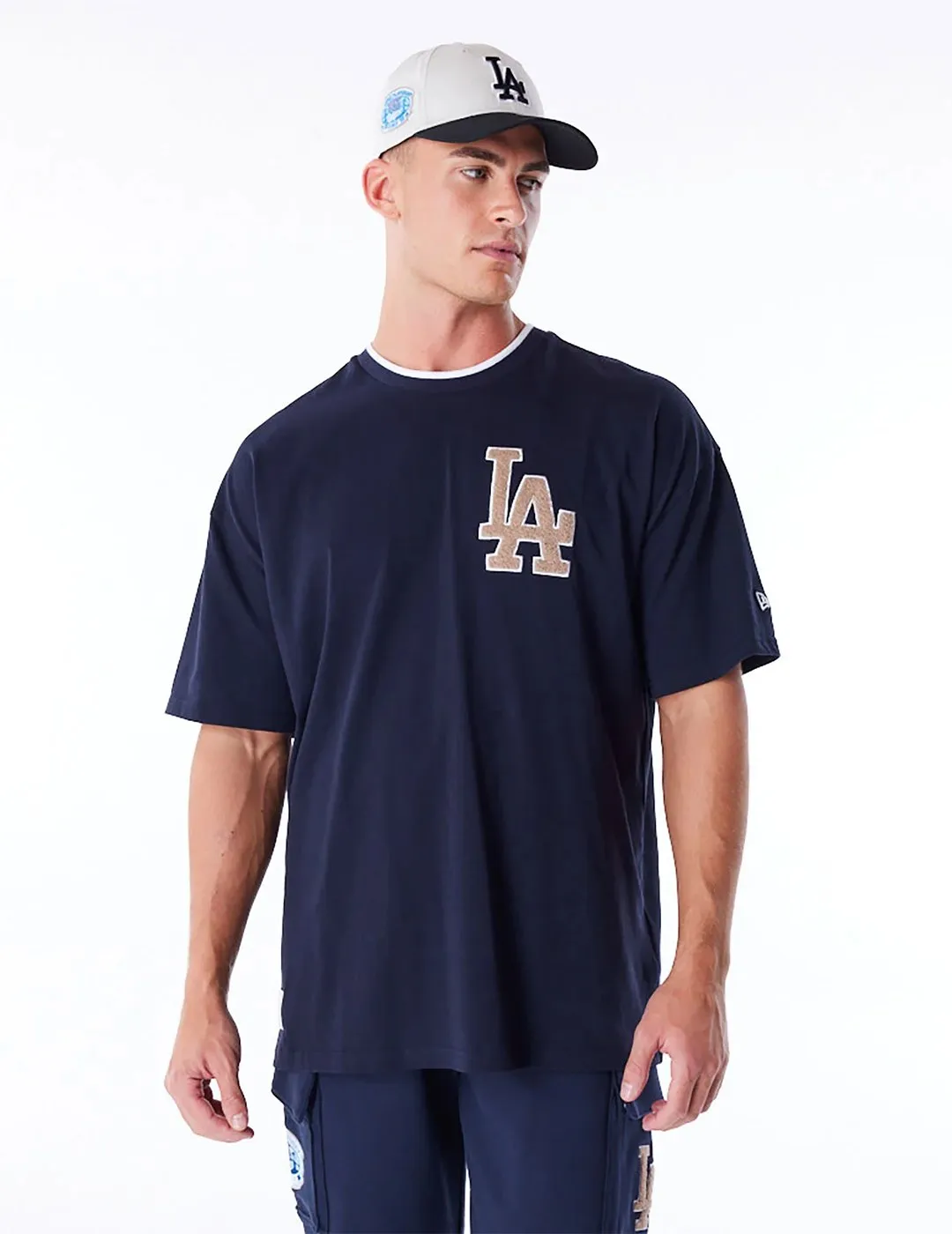 Camiseta New Era Mlb LA Dodgers World Series Azul