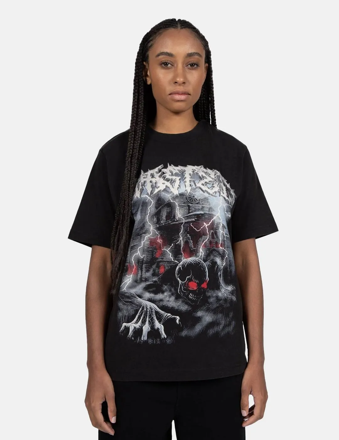 Camiseta Wasted Paris Undead Negro